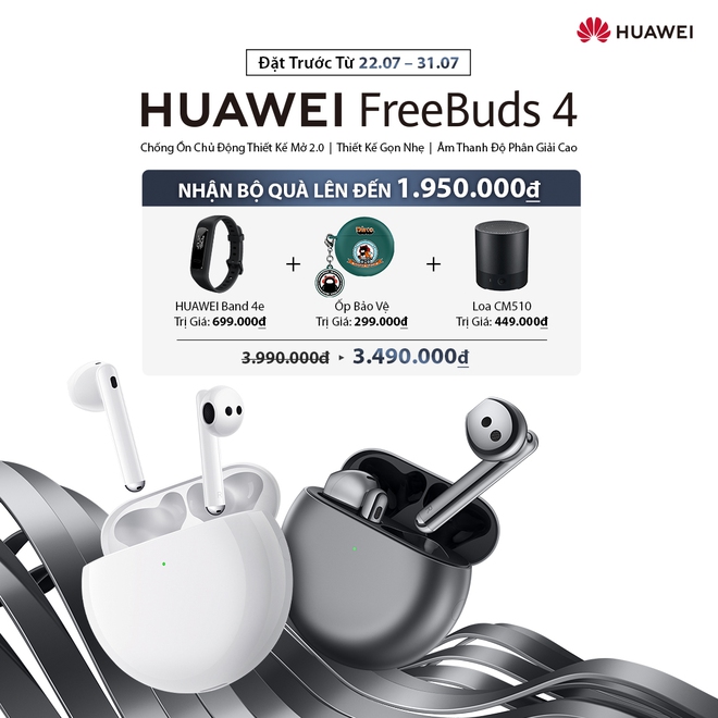 Huawei ra mắt đối thủ cạnh tranh AirPods Pro tại Việt Nam - Ảnh 4.