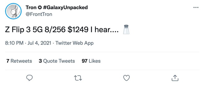 Galaxy Z Flip3 có giá bán rẻ bất ngờ - Ảnh 2.