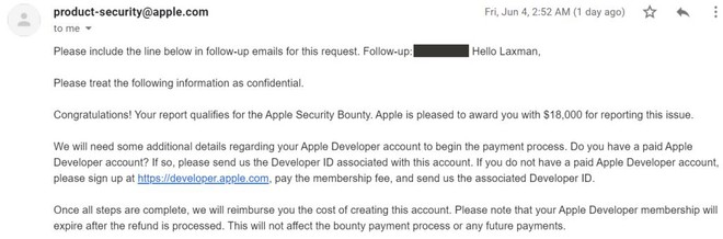 Tìm ra cách chiếm đoạt iCloud, nhưng cách hành xử của Apple khiến hacker này chán nản bỏ cả 18.000 USD tiền thưởng - Ảnh 11.