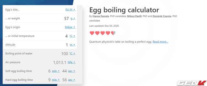 Giỏi vật lý để làm gì? Đây là công thức tính thời gian luộc trứng chuẩn đã được khoa học chứng minh: muốn lòng đào hay chín kỹ đều ok hết! - Ảnh 8.