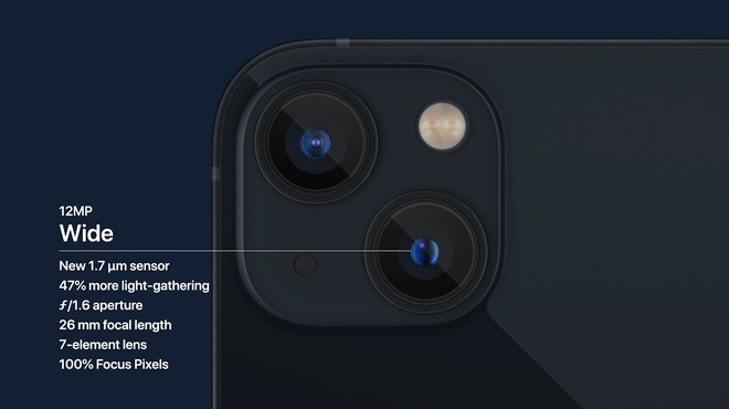 iPhone 13 và iPhone 13 mini chính thức: Tai thỏ gọn hơn, camera có chống rung cảm biến, Apple A15, giá từ 699 USD - Ảnh 7.