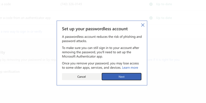 Bye bye password, Microsoft cho phép tất cả người dùng đăng nhập không cần mật khẩu - Ảnh 2.