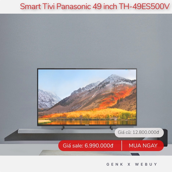 Thứ 6 sale sốc đồ gia dụng: Cả loạt TV, tủ lạnh, máy giặt... giảm tới 50% duy nhất trong hôm nay - Ảnh 9.