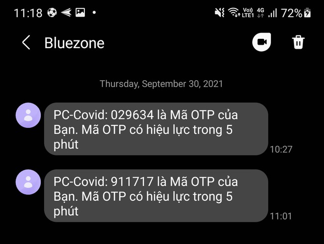Experience using the PC-COVID app: Error right from the login stage - Photo 8. Trải nghiệm sử dụng app PC-COVID: Lỗi ngay từ khâu đăng nhập - Ảnh 8.