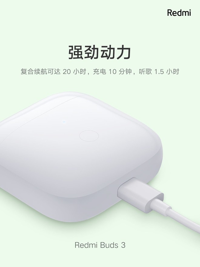 Xiaomi ra mắt tai nghe không dây giá rẻ: Thiết kế giống AirPods, chống nước IP54, pin 20 tiếng, giá chỉ 550K - Ảnh 4.