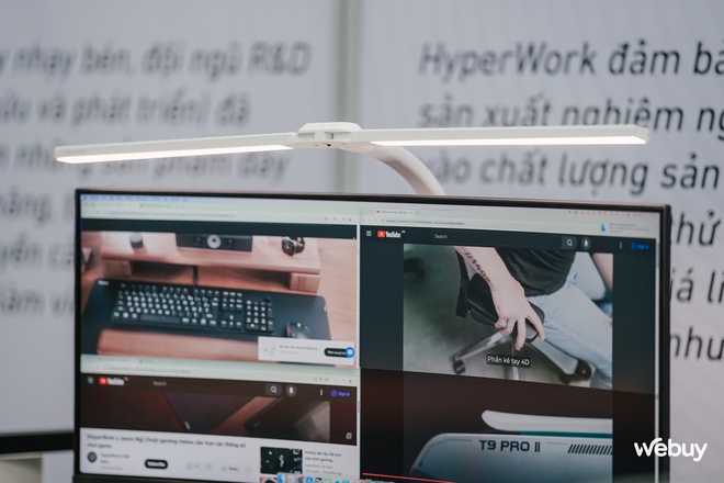 Tham quan hệ sinh thái sản phẩm set-up góc làm việc của HyperWork: Bàn nâng hạ, ghế công thái học, chuột không dây,... đồ gì cũng có!- Ảnh 5.