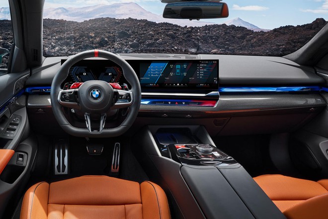 Cận cảnh BMW M5 Hybrid chuẩn bị ra mắt: Biểu của tượng hiệu suất cao hòa quyện cùng công nghệ xanh!- Ảnh 6.