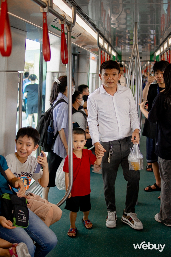 Cuối tuần đi metro Nhổn - Ga Hà Nội: Lướt nhanh, điều hòa mát, vẫn đang miễn phí vé- Ảnh 29.