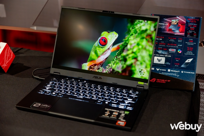 ASUS trình làng loạt laptop Gaming AI: Trái tim "khủng long" trong thân xác mỏng nhẹ, dùng chip AMD Ryzen AI, giá từ 45 triệu đồng- Ảnh 10.