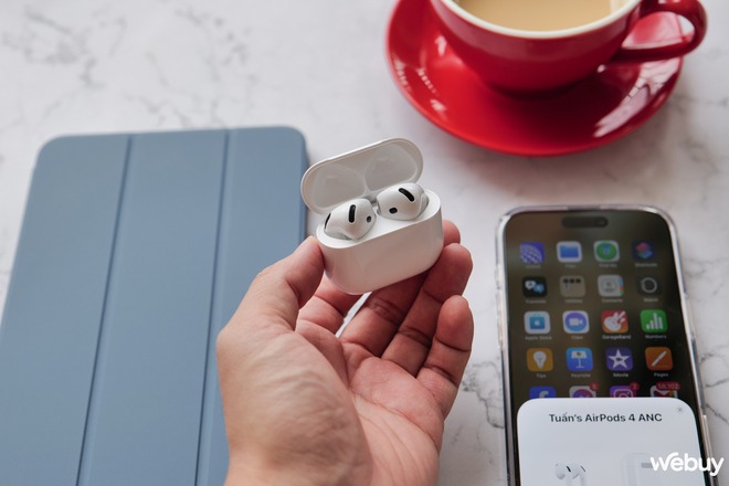 AirPods 4 "sập" giá còn 2,8 triệu đồng, bản có chống ồn ANC sale cuối năm cũng chỉ 3,6 triệu đồng- Ảnh 4.