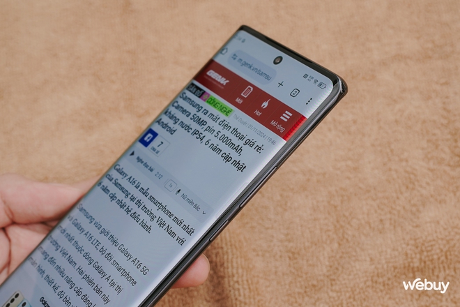 Điện thoại này giá chính hãng chỉ hơn 4 triệu đồng: Thiết kế siêu mỏng, màn hình AMOLED cong, camera 50MP có chống rung quang học, pin 5.000mAh- Ảnh 9.