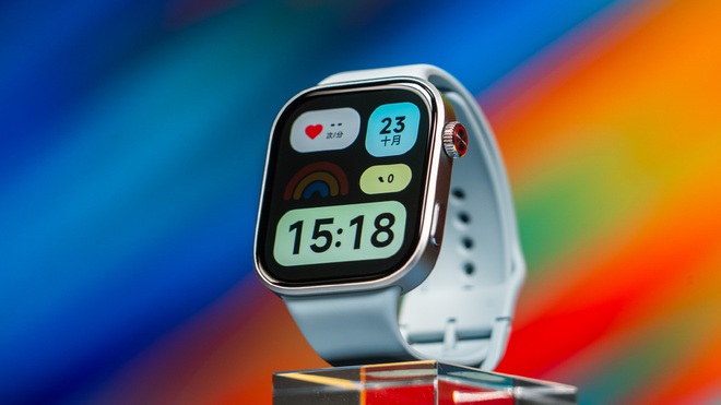 Xiaomi ra mắt đồng hồ mới giá chỉ hơn 2 triệu nhưng đẹp như Apple Watch, pin 24 ngày, tích hợp GPS- Ảnh 6.