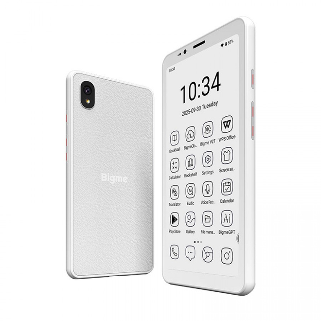 Điện thoại dành cho dân thích đọc sách giá chỉ hơn 6 triệu: Màu trắng cực đẹp, có 4G, pin trâu- Ảnh 1.