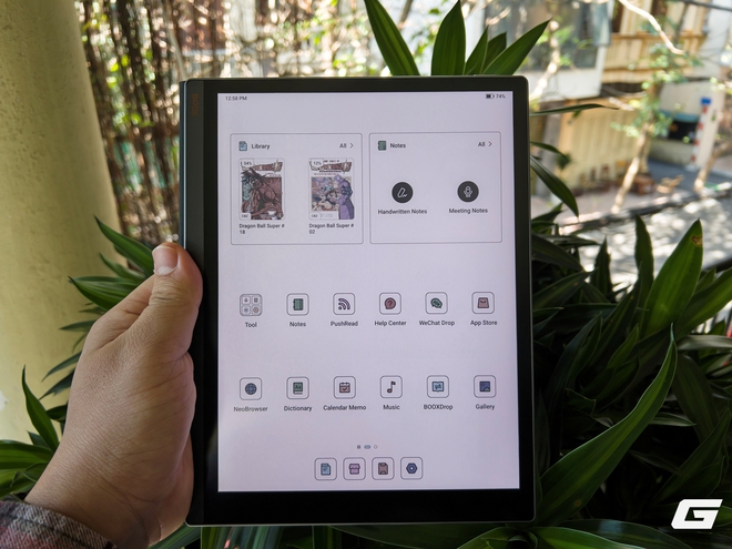 Trên tay nhanh mẫu máy đọc sách Onyx Boox T10C - Ảnh 5.