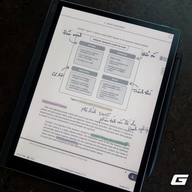 Trên tay nhanh mẫu máy đọc sách Onyx Boox T10C - Ảnh 9.