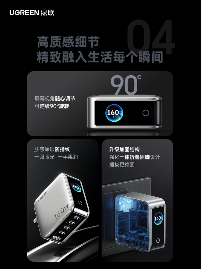 Thêm củ sạc nhanh tích hợp màn hình: Sạc cùng lúc 5 thiết bị, công suất tận 140W, giá chỉ hơn 700.000 đồng - Ảnh 3.