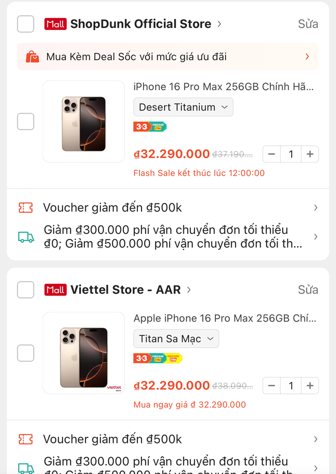 Trước ngày 8/3, iPhone chính hãng đồng loạt giảm giá, iPhone 16 Pro Max "sập sàn" chỉ còn 28 triệu đồng- Ảnh 2.