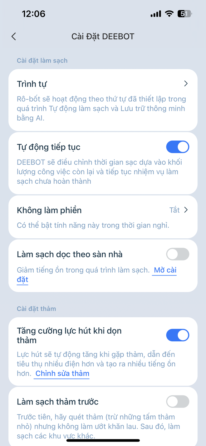Dùng thử Ecovacs Deebot T80 OMNI: Hút mạnh 18k Pa, lau bằng con lăn thò thụt, tự tách nước bẩn, giặt sấy nóng, thêm camera an ninh, giá hơn 18 triệu- Ảnh 27. Dùng thử Ecovacs Deebot T80 OMNI: Hút mạnh 18k Pa, lau bằng con lăn thò thụt, tự tách nước bẩn, giặt sấy nóng, thêm camera an ninh, giá hơn 18 triệu- Ảnh 27.