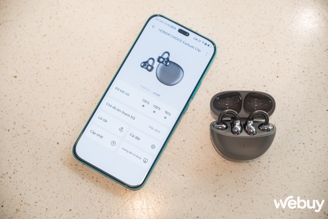 Trải nghiệm nhanh Honor Choice Earbuds Clip: Khi hưởng thụ âm nhạc là 9, làm trang sức thời trang mới là 10- Ảnh 17. Trải nghiệm nhanh Honor Choice Earbuds Clip: Khi hưởng thụ âm nhạc là 9, làm trang sức thời trang mới là 10- Ảnh 17.