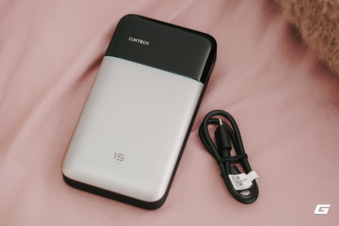 Trên tay "đồ chơi" mới của Xiaomi: Pin dự phòng Cuktech 15 Air, công nghệ silicon-carbon giờ có ở khắp mọi nơi!- Ảnh 6. Trên tay "đồ chơi" mới của Xiaomi: Pin dự phòng Cuktech 15 Air, công nghệ silicon-carbon giờ có ở khắp mọi nơi!- Ảnh 6.