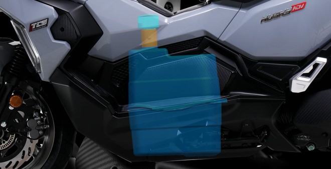 SYM Husky ADV150 giảm gi&aacute; sốc c&ograve;n 60 triệu: Đối thủ gi&aacute; rẻ khiến Honda ADV 160 phải d&egrave; chừng? - Ảnh 7.