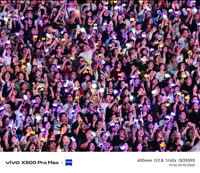 Cầm vivo X500 Pro Max kèm lens 400mm đi concert Bigbang rồi mới hiểu sao đây được mệnh danh là "ông vua làng fancam" - Ảnh 12.