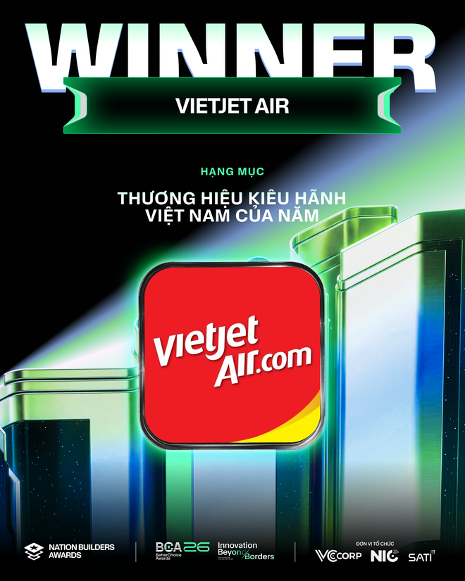 Vietjet, VinFast, Green SM, Viettel, Sun Group được vinh danh Thương hiệu Ki&ecirc;u h&atilde;nh Việt Nam - Ảnh 1.