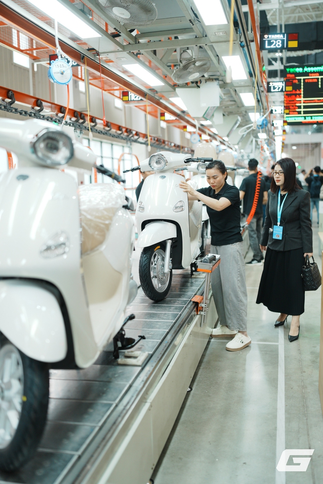 YADEA khánh thành nhà máy 100 triệu USD tại Bắc Ninh, hé lộ chiến lược hợp tác cùng Grab - Ảnh 14.