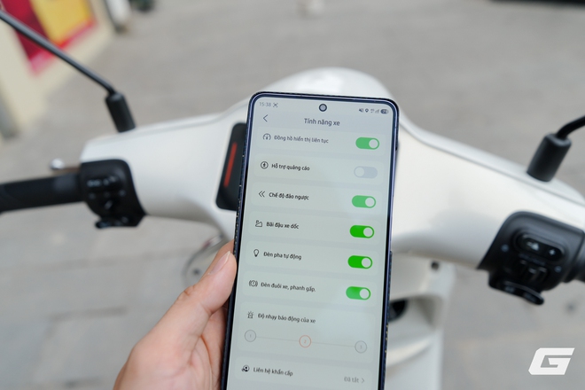 Trải nghiệm Yadea Osta H+: Xe 50cc nhưng nhiều công nghệ xịn, có màn hình chỉ đường, mở khóa từ xa, giá sale dưới 25 triệu - Ảnh 13.