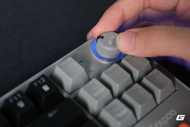 B&agrave;n ph&iacute;m cơ gi&aacute; 590.000 đồng c&oacute; knob xoay v&agrave; LED RGB - Ảnh 3.