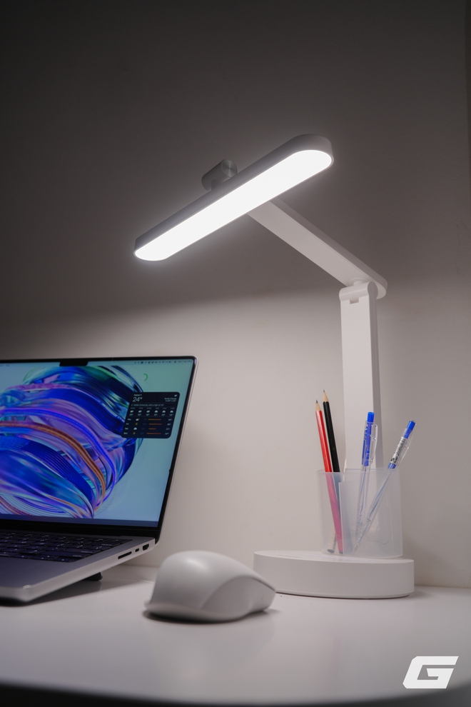 Dùng thử đèn học chống cận Bravio Lumi C10: Ánh sáng toàn phổ, pin sạc USB-C tiện lợi, giá chỉ hơn 300.000đ - Ảnh 11.