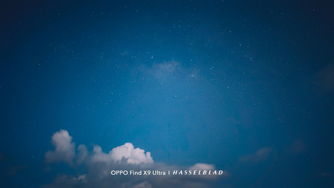 Ảnh thiên văn Sơn Tùng, dải Ngân Hà ngang