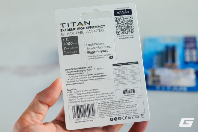 Dùng thử pin tiểu sạc lại qua USB-C: Hợp với các thiết bị “ngốn pin”, khỏi lo dòng yếu làm tụt hiệu năng, chảy nước - Ảnh 6.