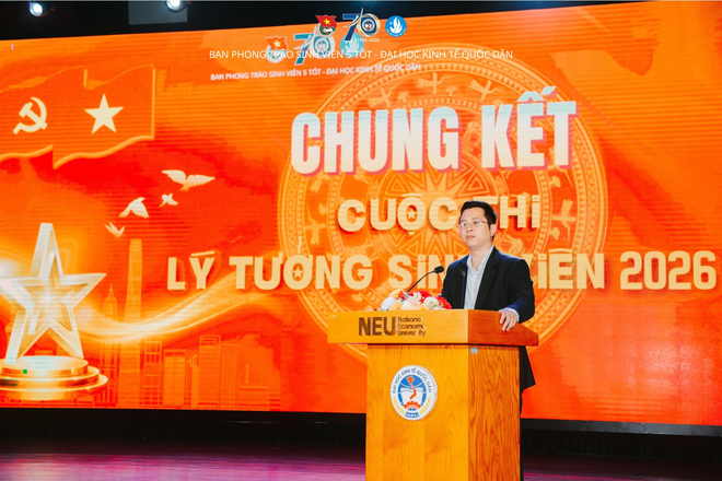 Chung kết "Thủ lĩnh Sinh viên NEU 2026" ngày 15/6: Top 16 tranh tài qua 3 chặng thi thực chiến - Ảnh 4.