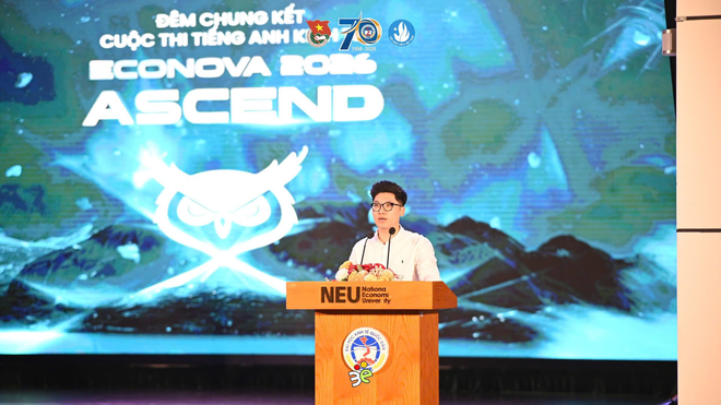 Chung kết "Thủ lĩnh Sinh viên NEU 2026" ngày 15/6: Top 16 tranh tài qua 3 chặng thi thực chiến - Ảnh 3.