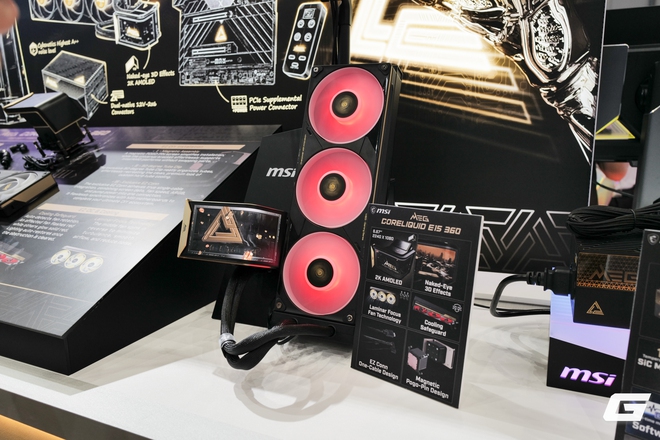 Cận cảnh d&agrave;n linh kiện &ldquo;khủng&rdquo; của MSI tại Computex 2026: VGA Star Wars, m&agrave;n h&igrave;nh AI v&agrave; case nặng 33kg - Ảnh 5.