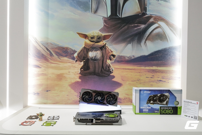 Cận cảnh d&agrave;n linh kiện &ldquo;khủng&rdquo; của MSI tại Computex 2026: VGA Star Wars, m&agrave;n h&igrave;nh AI v&agrave; case nặng 33kg - Ảnh 13.