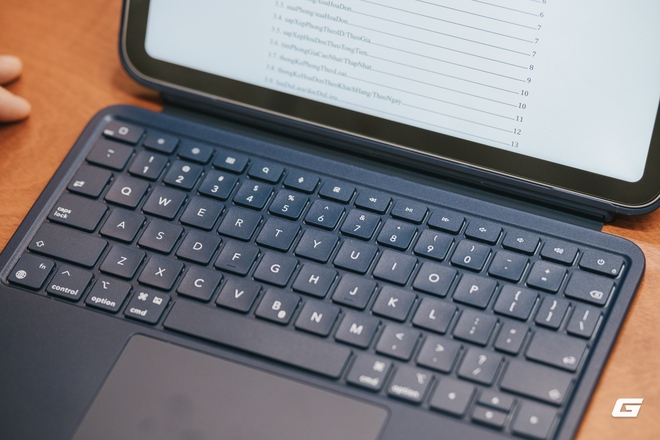 B&agrave;n ph&iacute;m th&aacute;o rời cho iPad c&oacute; pin d&ugrave;ng 2 th&aacute;ng, gi&aacute; chỉ hơn 1 triệu đồng - Ảnh 8.