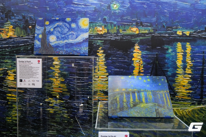 Cận cảnh laptop Van Gogh giới hạn của MSI tại Computex 2026: Đẹp hơn mọi laptop gaming từng thấy - Ảnh 2.