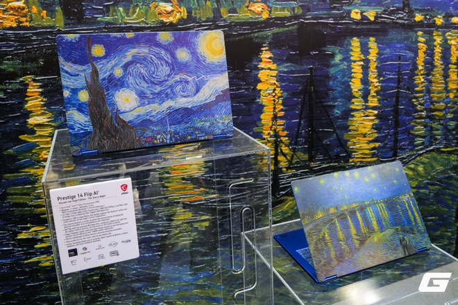 Cận cảnh laptop Van Gogh giới hạn của MSI tại Computex 2026: Đẹp hơn mọi laptop gaming từng thấy - Ảnh 1.