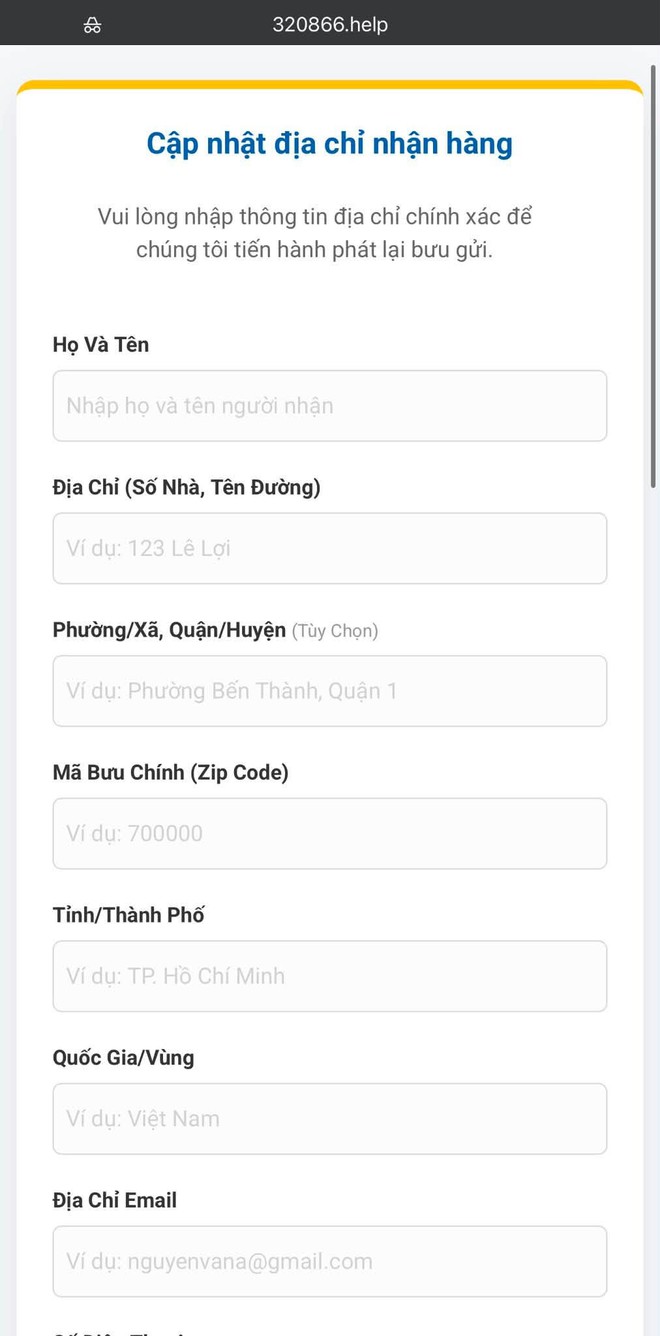 H&agrave;ng loạt tin nhắn mạo danh cơ quan, đơn vị uy t&iacute;n để lừa đảo: Giả cả Bộ C&ocirc;ng an, VNPost v&agrave; VNeID - Ảnh 3.