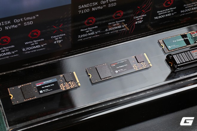 SSD SanDisk Optimus GX PRO vừa đạt giải Red Dot 2026 chính thức lên kệ tại Việt Nam - Ảnh 4.