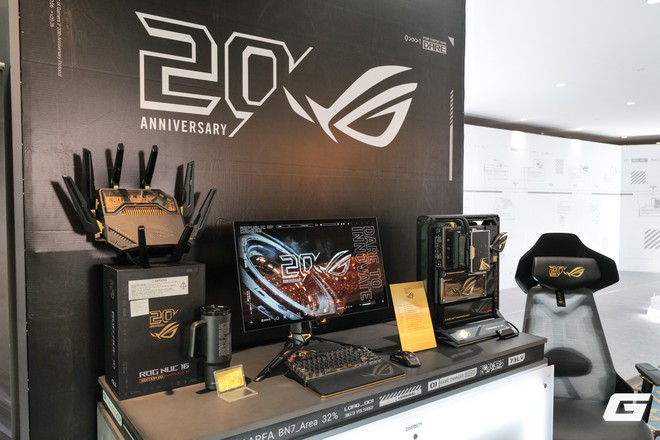 ASUS tung loạt linh kiện phiên bản kỷ niệm 20 năm: Đã có giá tại Việt Nam, ráp cả bộ chỉ hơn... 500 triệu - Ảnh 9.