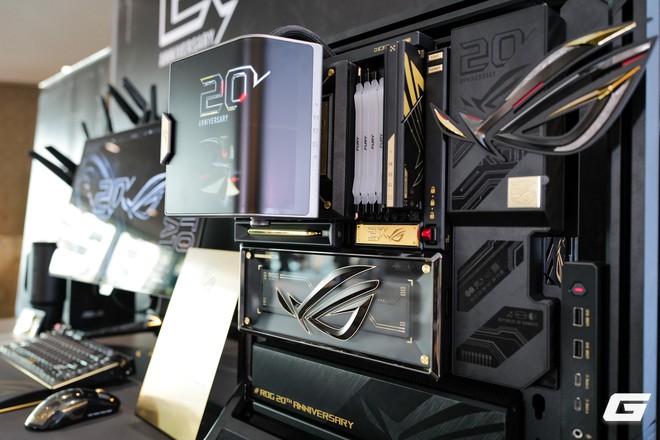 ASUS tung loạt linh kiện phiên bản kỷ niệm 20 năm: Đã có giá tại Việt Nam, ráp cả bộ chỉ hơn... 500 triệu - Ảnh 5.