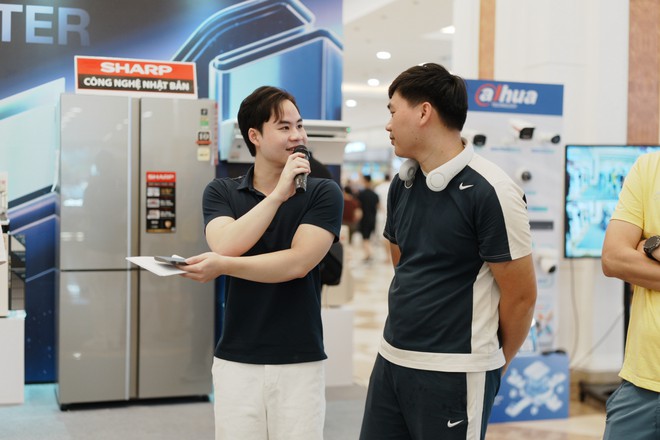 S&ocirc;i động Better Lab ng&agrave;y đầu: Người d&ugrave;ng trực tiếp trải nghiệm Sharp, Dahua, MUTOSI c&ugrave;ng c&aacute;c KOL c&ocirc;ng nghệ - Ảnh 30.
