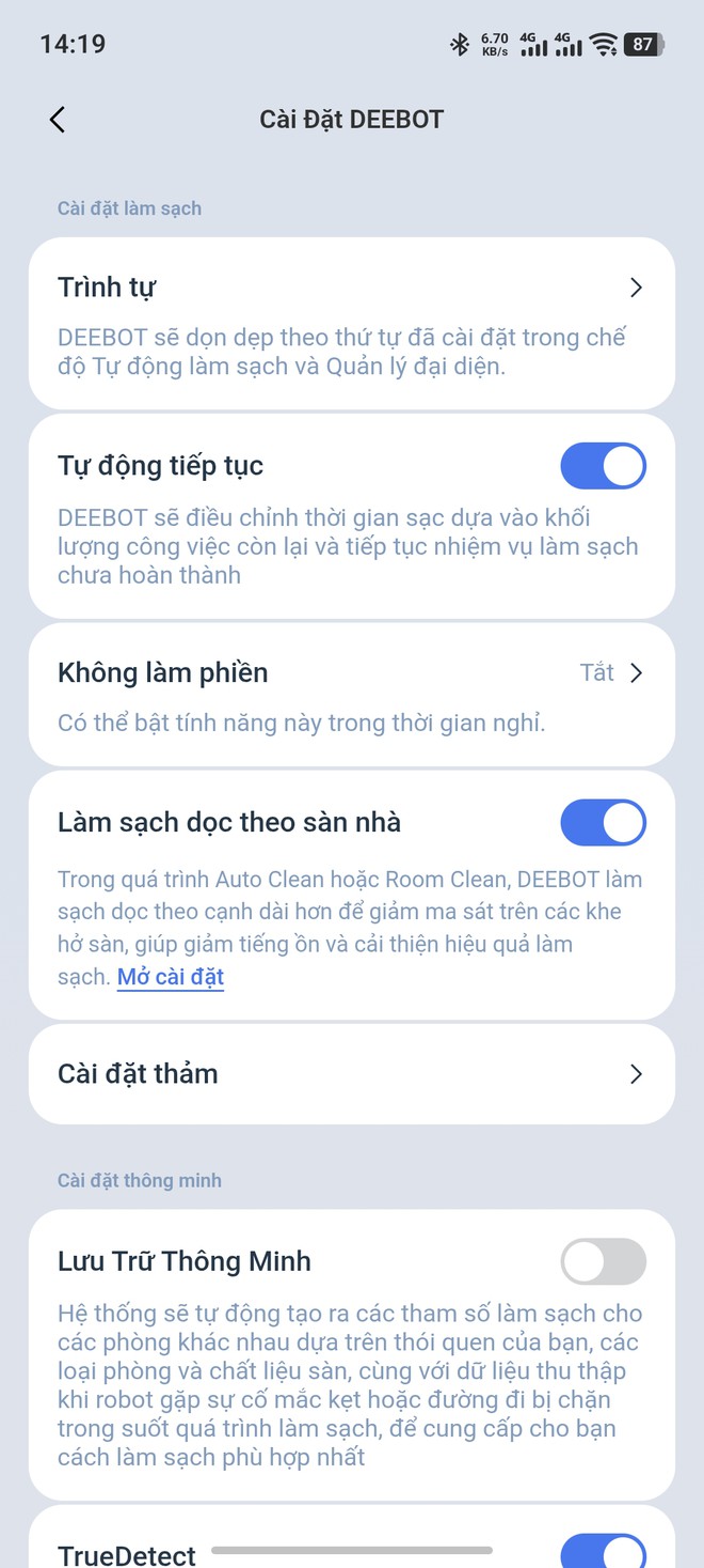 Dùng thử Ecovacs Deebot T80 Max Omni: Hút 40.000Pa, lau bằng con lăn 27cm, tự làm sạch gần như mọi thứ - Ảnh 16.