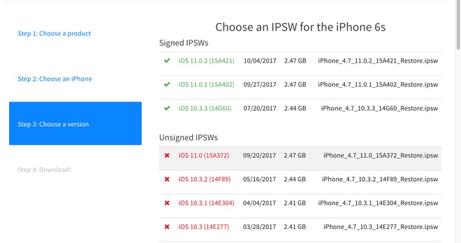 
Duy nhất iPhone 6s chưa bị khóa sign phiên bản iOS 10.3.3
