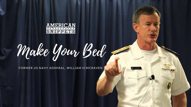 
Cựu tư lệnh Hải Quân SEAL William McRaven là một quân nhân dày dặn kinh nghiệm...
