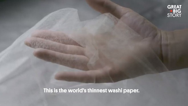 Tinh tế và tỉ mỉ, đây là cách người Nhật tạo ra loại giấy mỏng nhất thế giới - Ảnh 9.