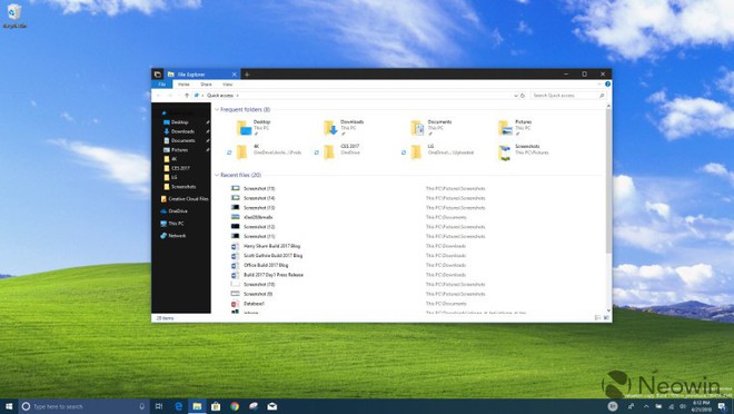 Microsoft cuối cùng cũng đang phát triển chế độ nền tối cho File Explorer trên Windows 10 - Ảnh 1.